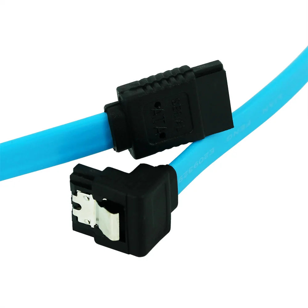OULLX SATA 3.0 Cable 90° Angled HDD SSD Adapter – 48.5cm