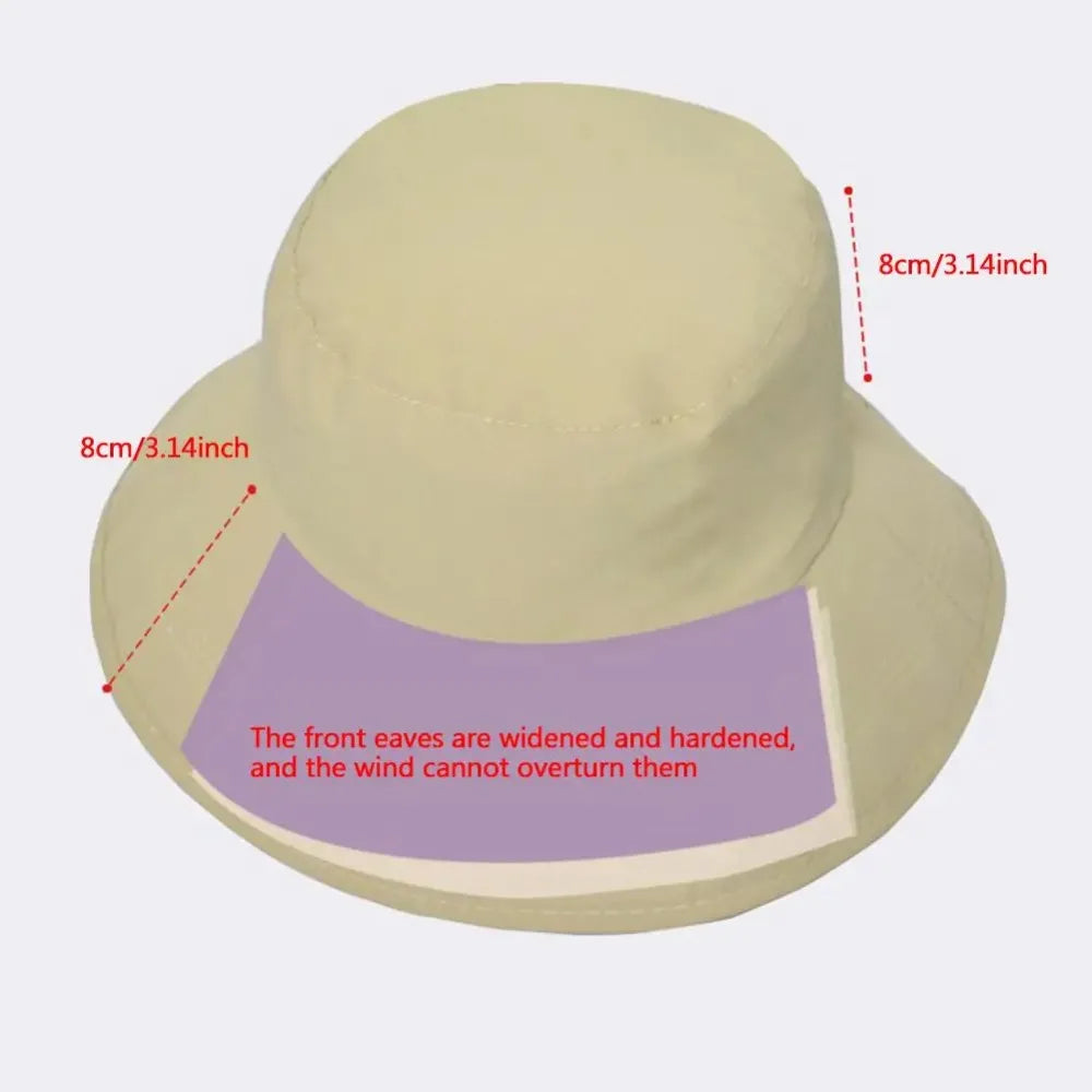 Women's Breathable Bucket Hat – UV Protection, Quick-Dry