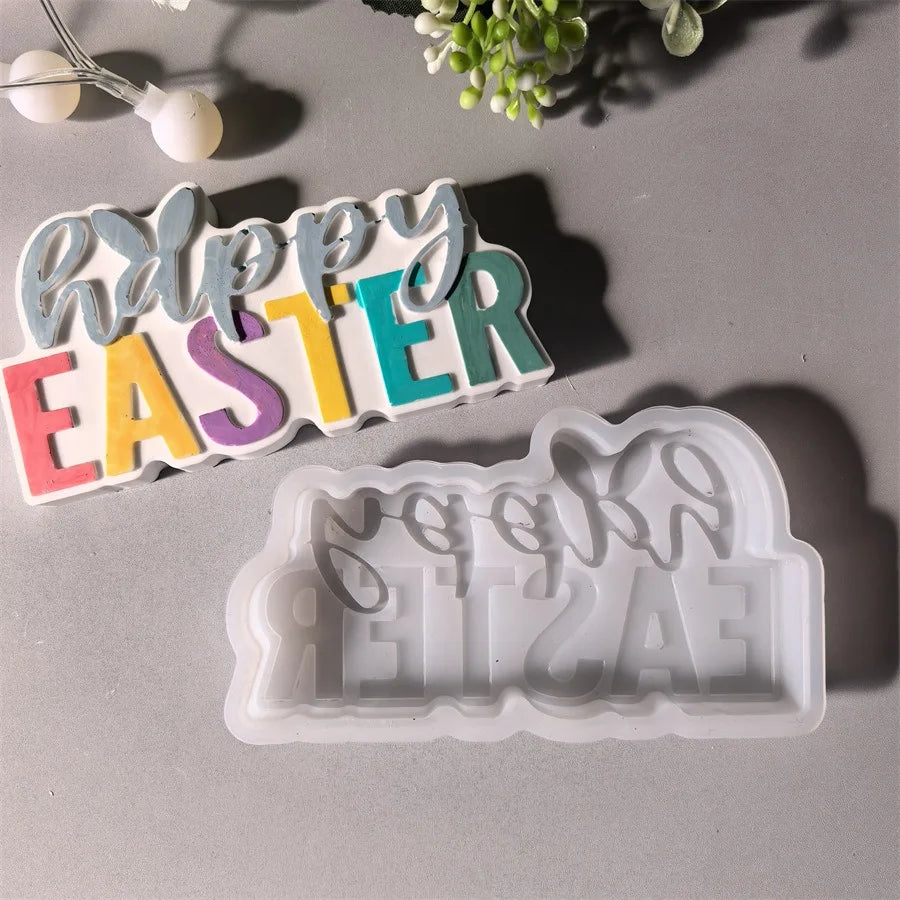 Easter Rabbit Silicone Mold – Candle, Plaster & Resin DIY