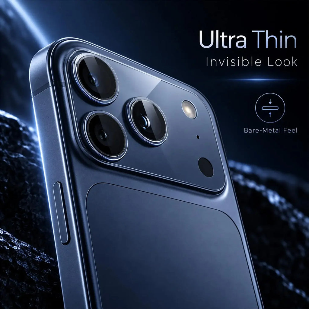 iPhone 18 Pro Max Camera Lens Protector – 9H Tempered Glass