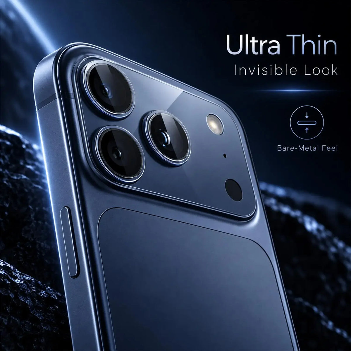 iPhone 18 Pro Max Camera Lens Protector – 9H Tempered Glass