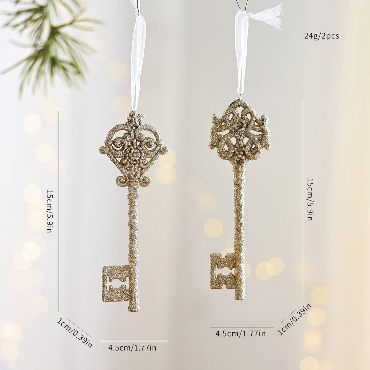 White Snowman Christmas Bell Ornament – Holiday Tree Decor