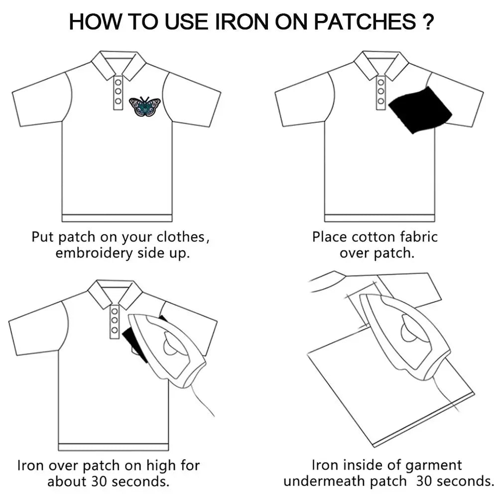 Suede Iron-On Fabric Patch – Elbow & Knee Repair Appliqué
