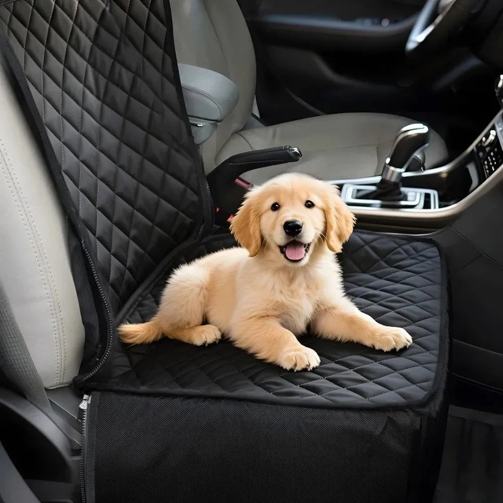 Waterproof Dog Car Seat Basket – Non-Slip, Scratch-Proof