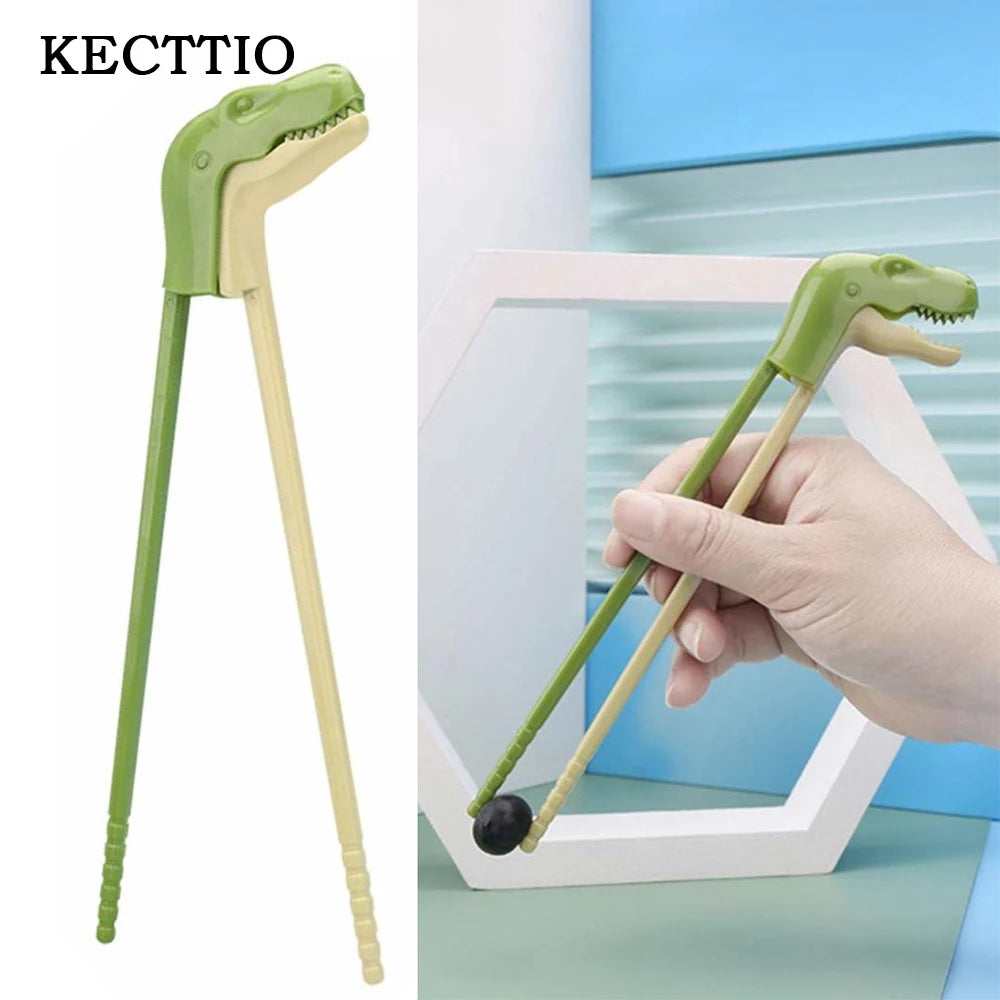 Cartoon Dinosaur Training Chopsticks for Kids – 1 Pair