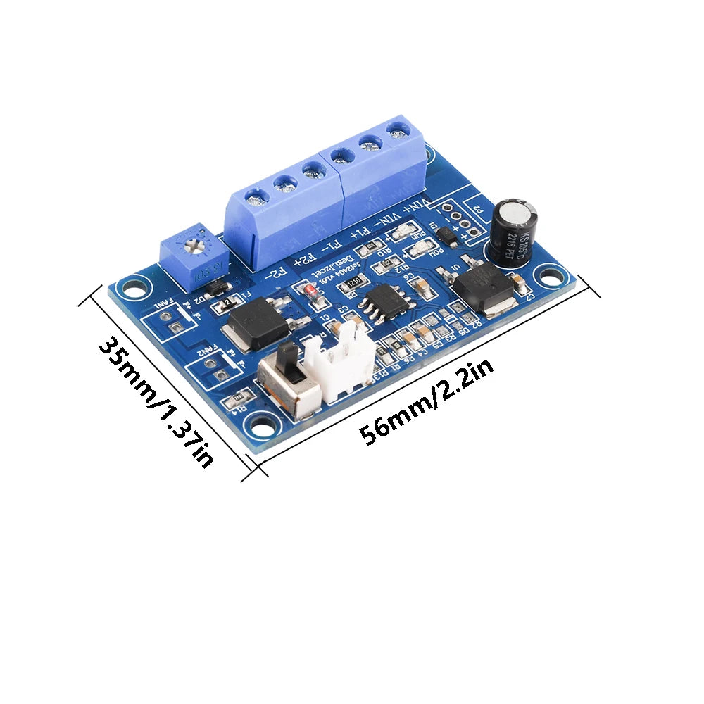 DC 12V/24V PWM Fan Temperature Control Speed Regulator Module