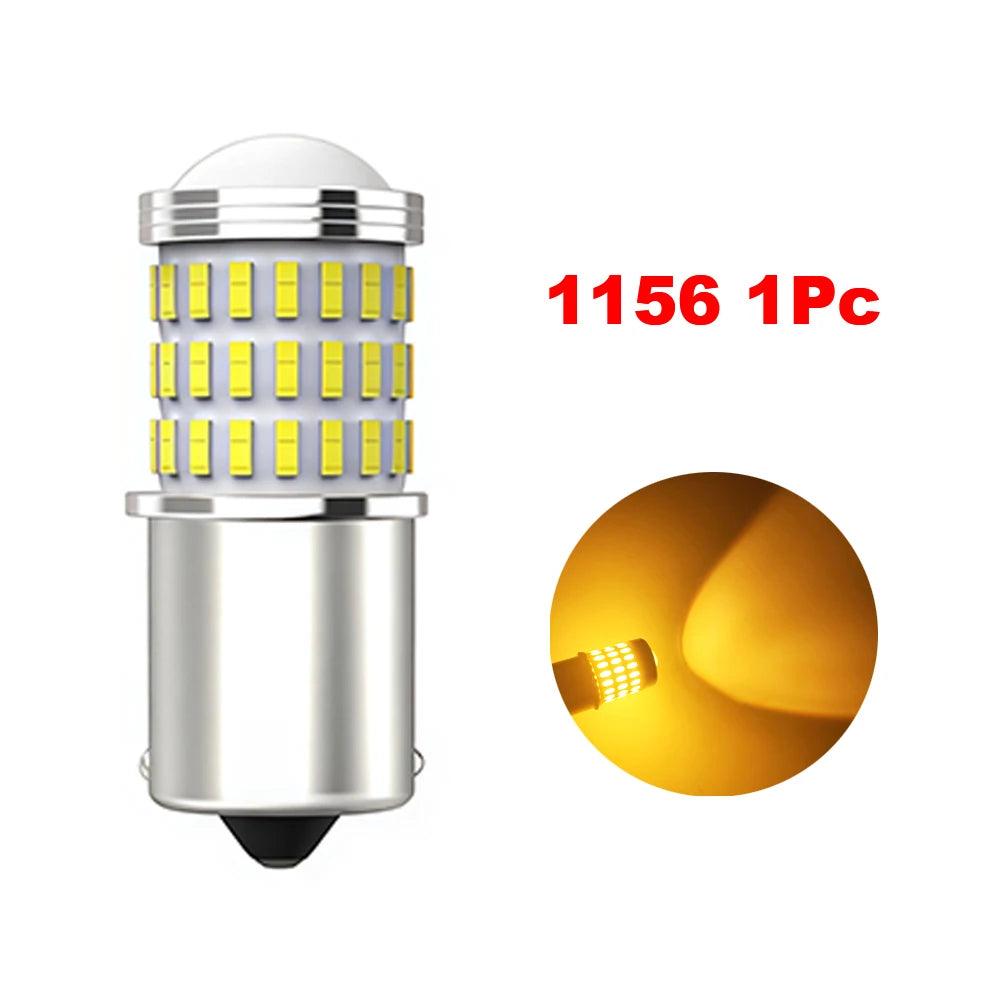 LED Amber Turn Signal Bulbs 7443 1157 7440 3156 | Brake Lights