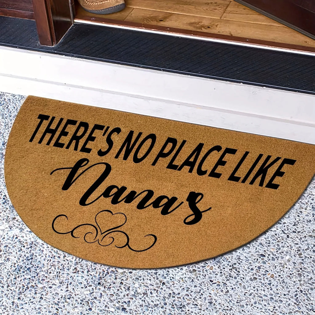 Funny Half Round Non-Slip Doormat – Shoes Off Homie