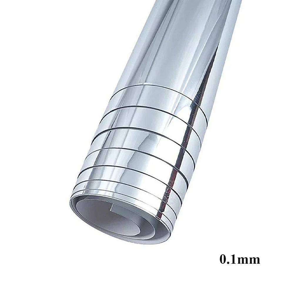 Self-Adhesive Flexible Mirror Sheet 50×200cm | Wall Décor