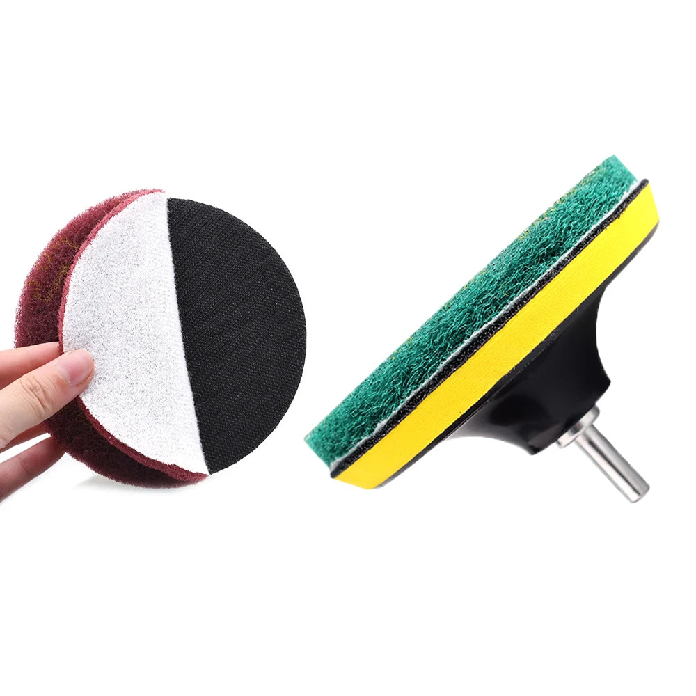 Non-Woven Sanding & Polishing Disc 100mm 125mm 150mm Hook Loop