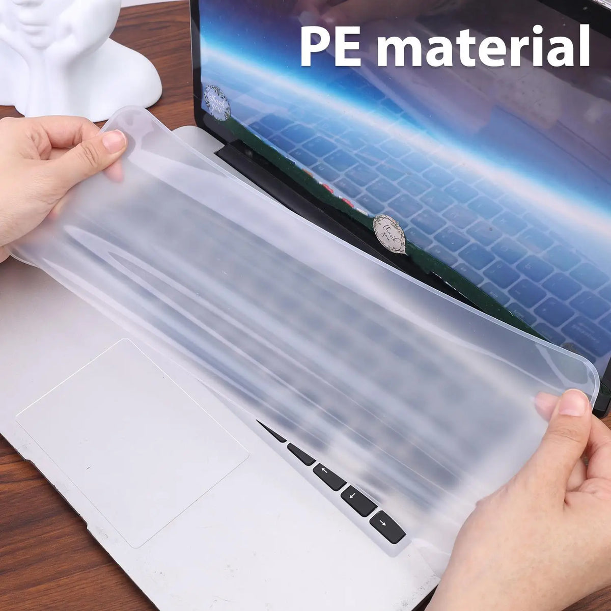 Universal Transparent Keyboard Protector – Laptop & MacBook Cover