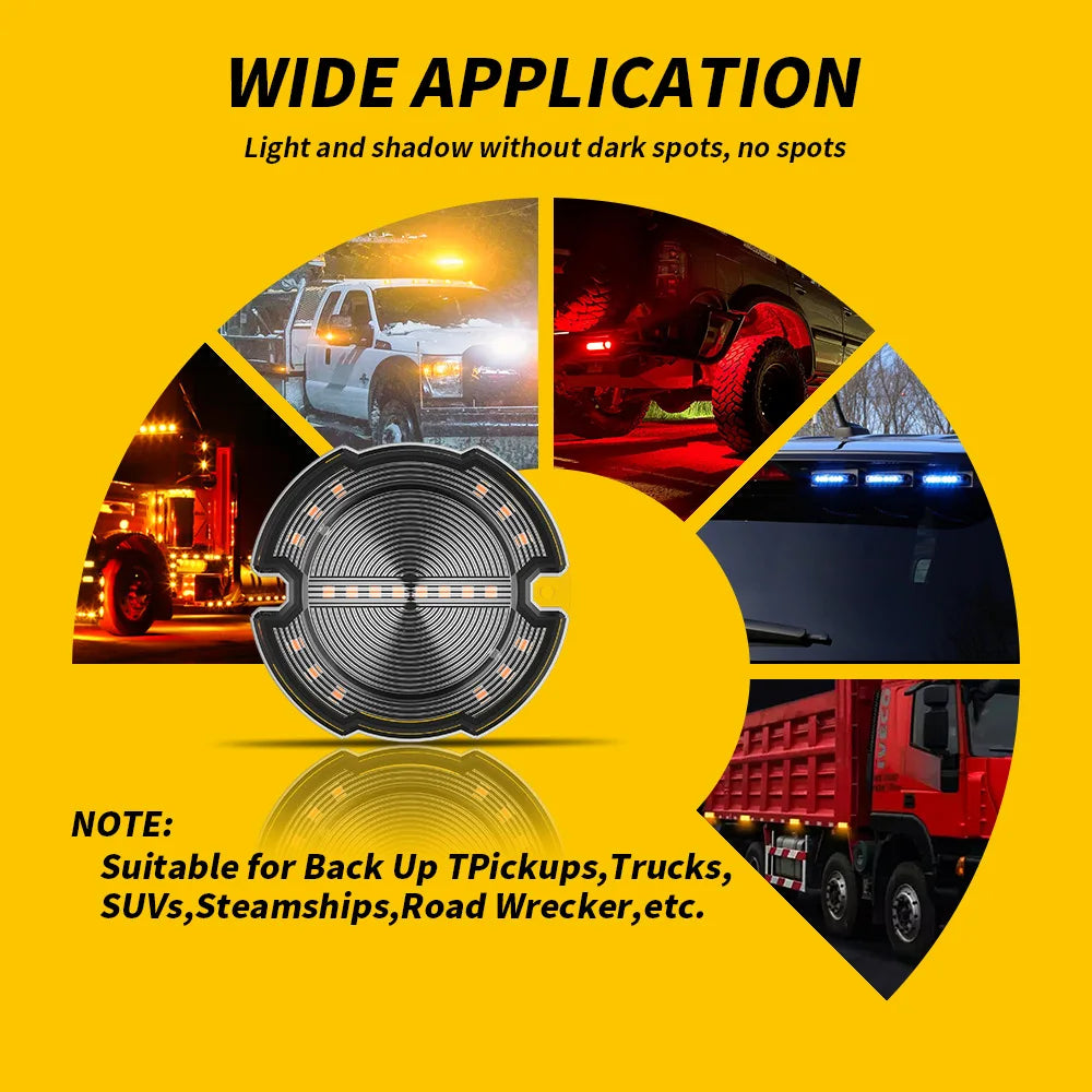 20 LED Side Marker Clearance Light 12V-24V – Truck Trailer RV