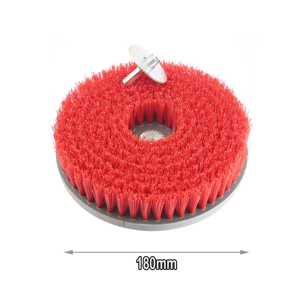 M14 Round Disc Cleaning Brush 6"/7" – Nylon Floor Scrubber