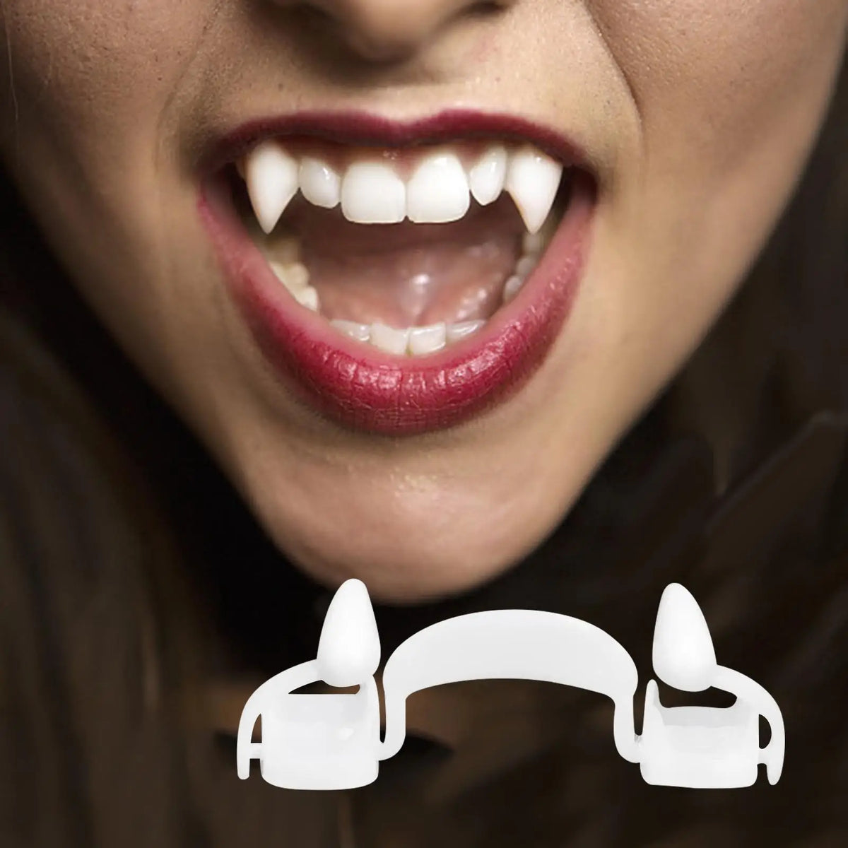 Halloween Retractable Vampire Fangs – Zombie Cosplay Prop