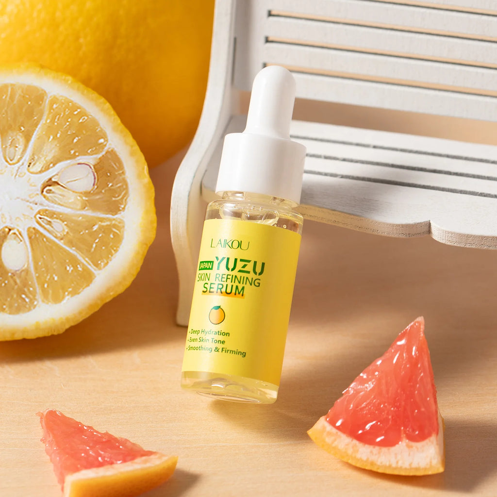 LAIKOU Yuzu Grapefruit Facial Essence 17ml | Moisturizing Serum