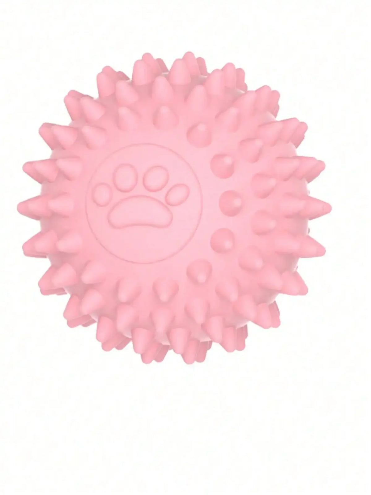 Spiky Rubber Dog Chew Toys – Bone & Ball Teething Set