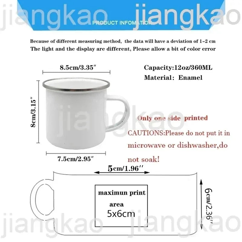 Teacher Appreciation Enamel Mug | Thank You Teacher Gift