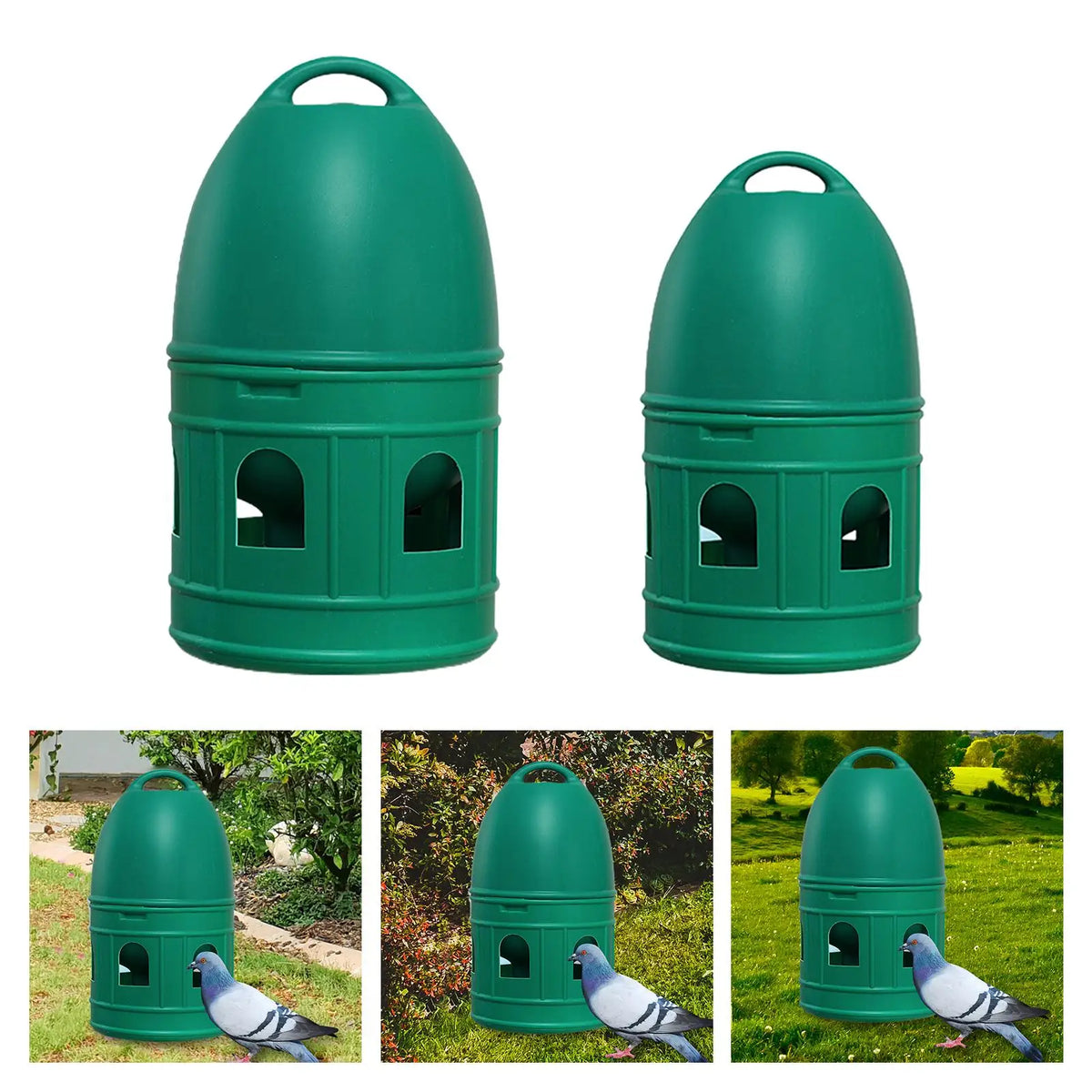 10L Hanging Bird Water Drinker for Pigeon Parrot Chicken Duck