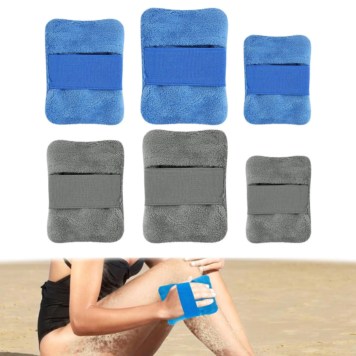 Kesoto Beach Sand Removal Bag – Portable Sand Remover Mitt