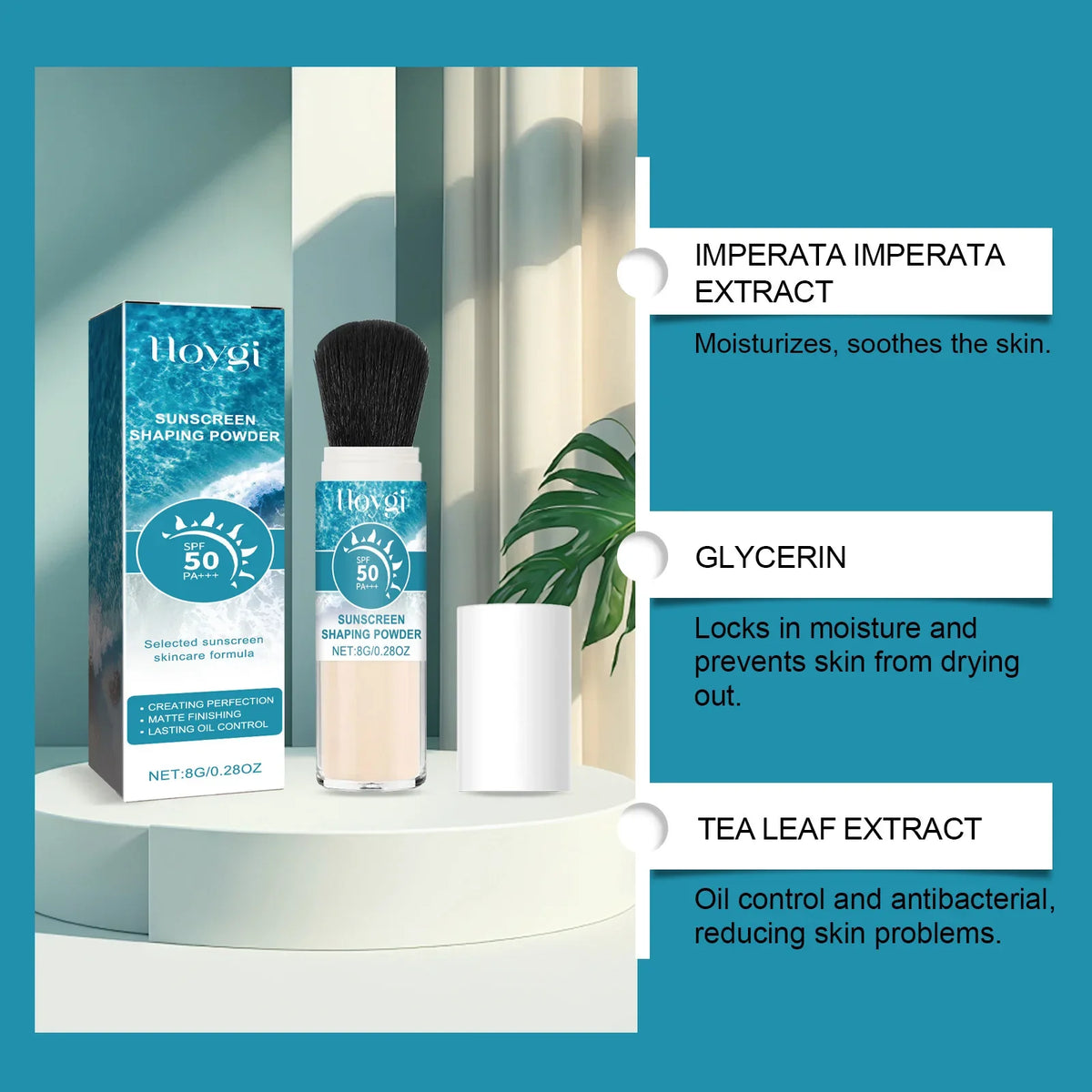 Hoygi SPF50 Sunscreen Loose Setting Powder – Matte Oil Control