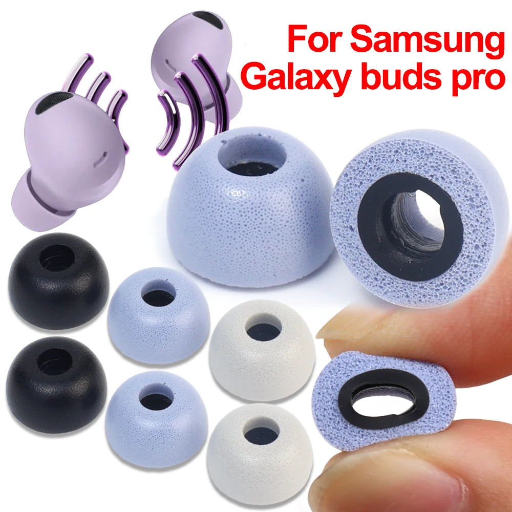 Memory Foam Eartips for Samsung Galaxy Buds Pro – 3 Sizes