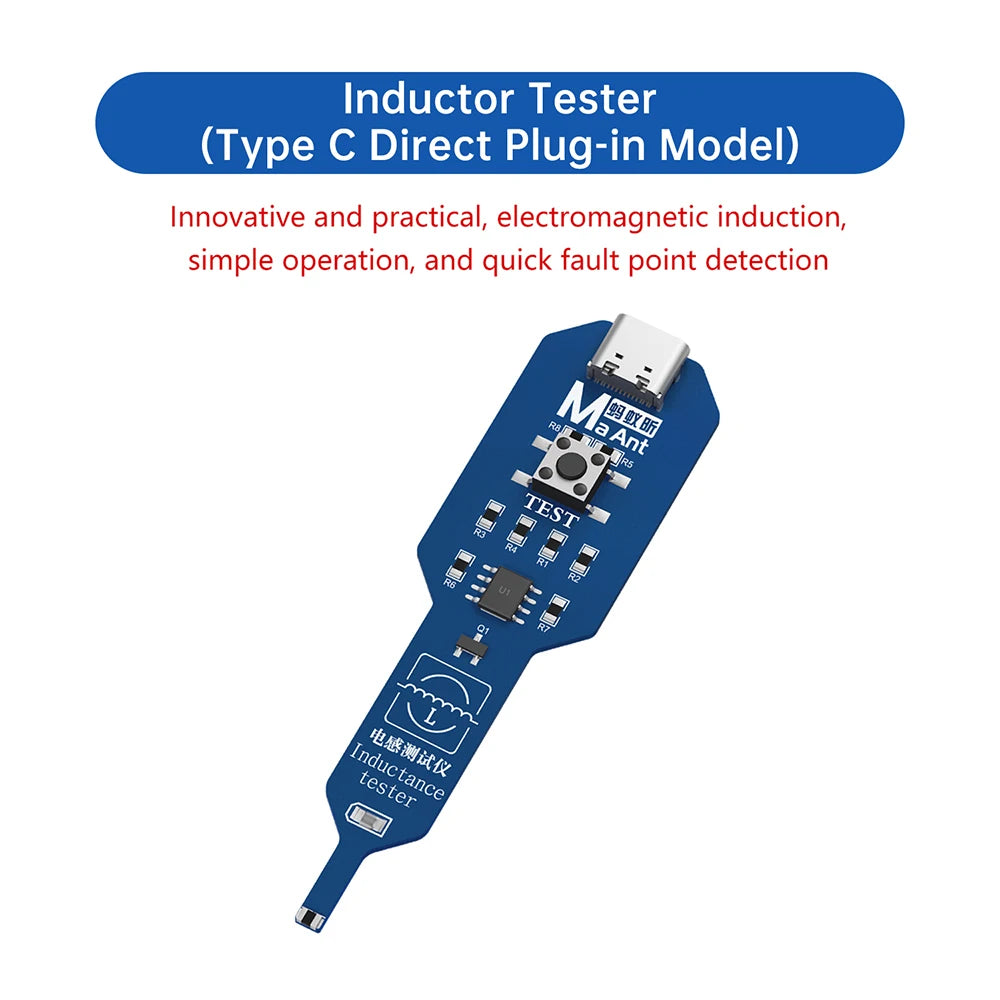 Inductance Tester – Motherboard Coil & Inductor Fault Detector