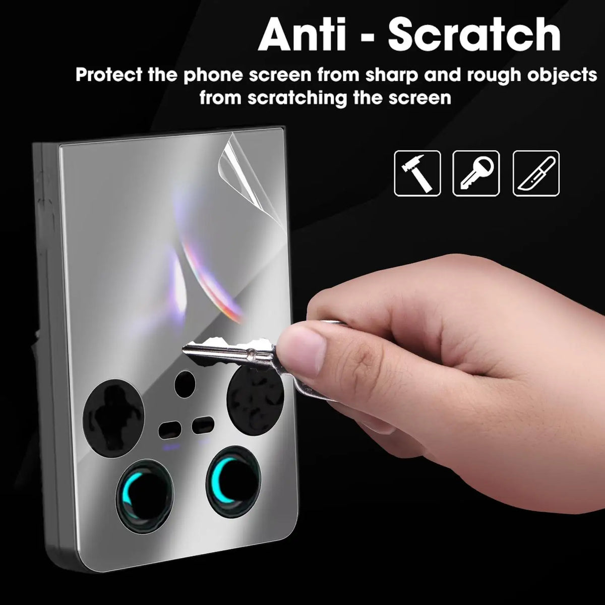 TPU Screen Protector for Anbernic RG477V – Clear Hydrogel Film