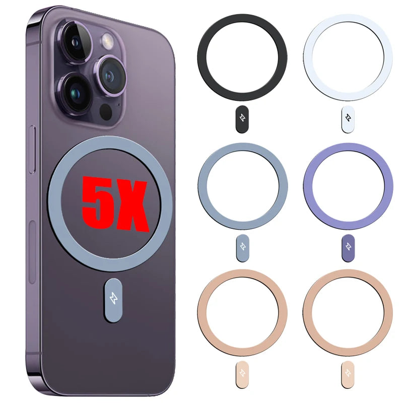 MagSafe Magnetic Metal Ring Sticker – iPhone 12 13 14 Pro Max