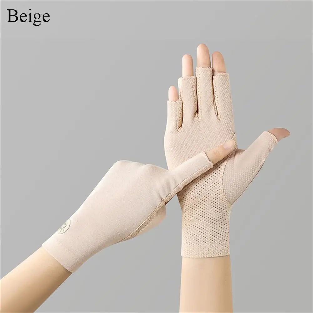 UV Sun Protection Gloves – Touchscreen & Slip-Resistant Fit