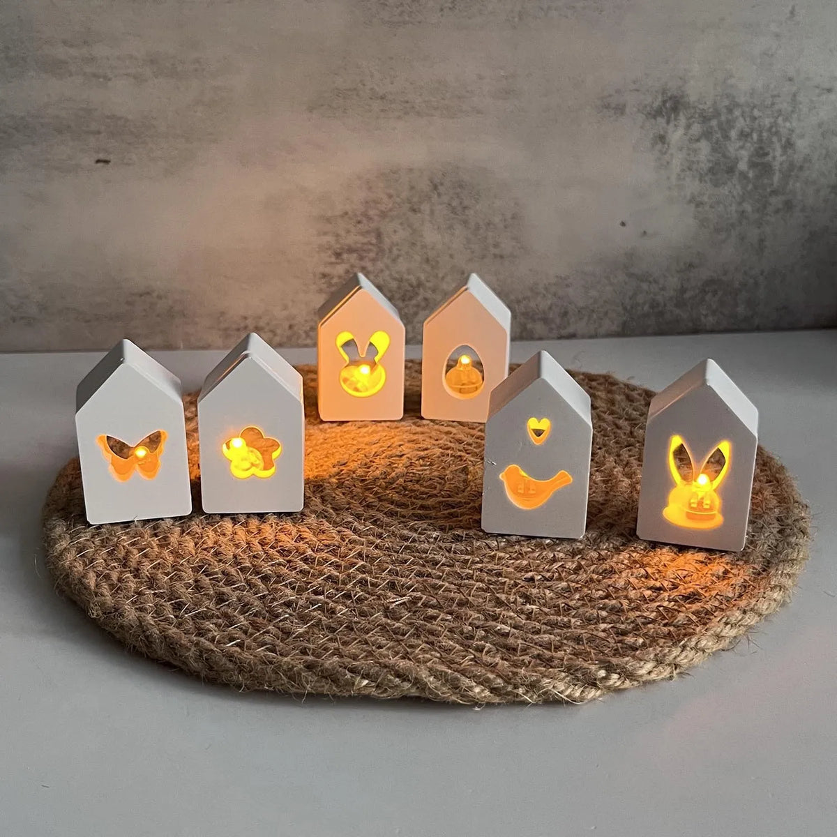 3D Hollow House Silicone Mold – DIY Plaster & Resin Craft