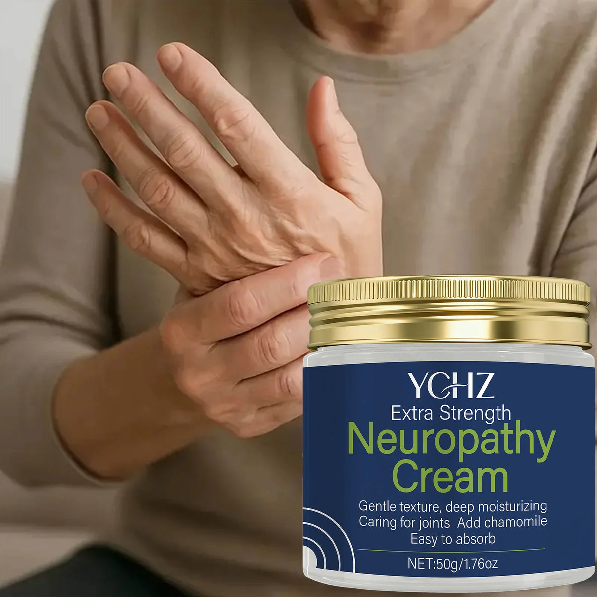YCHZ Moisturizing Cream for Feet, Legs & Hands – Natural Formula
