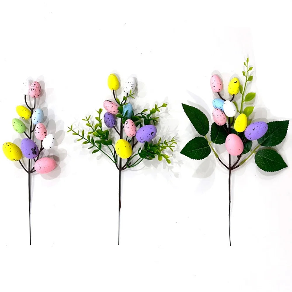 Easter Egg Branch with Rabbits – DIY Spring Flower Decor