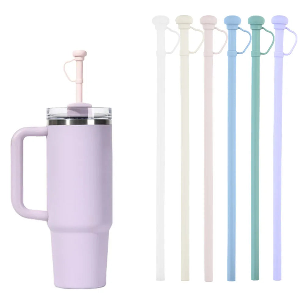 Silicone Replacement Straw & Dust Cap for Stanley 40/30 oz