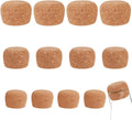 12-Piece Wooden Tapered Cork Bottle Stoppers – 3 Sizes