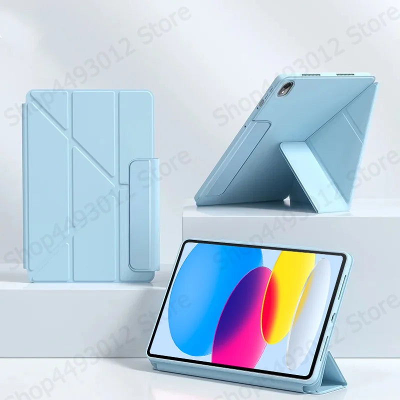 PU Leather Tri-Fold Stand Case – iPad 11 2025 & 10th Gen