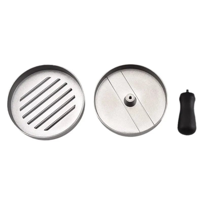 Stainless Steel Burger Press Patty Maker – Non-Stick Mold Kit