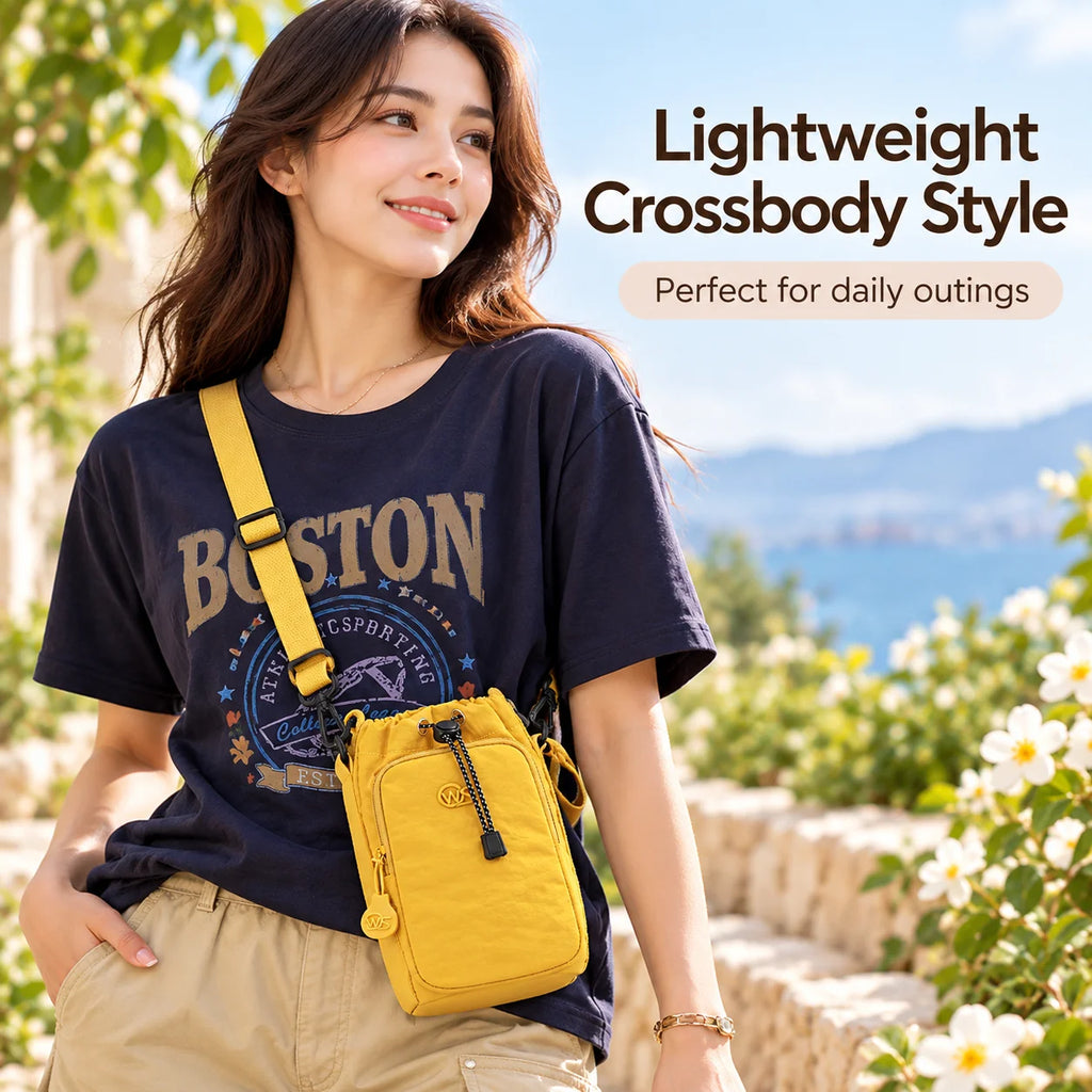 Women's Mini Crossbody Phone Bag | Multi Pocket Travel Pouch