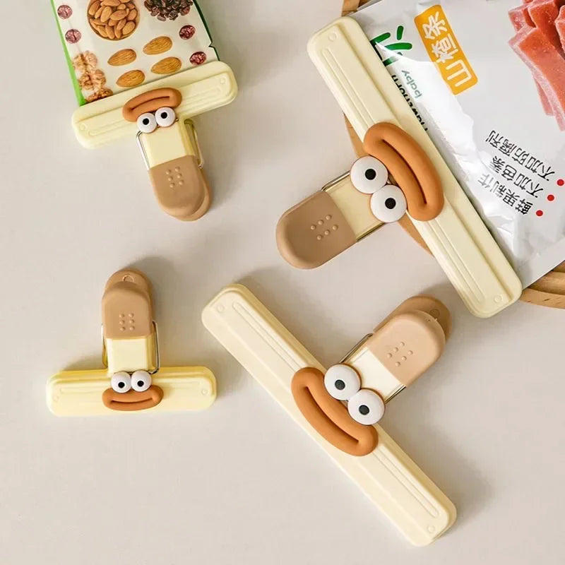 Creative Face Bag Sealing Clip – Fun Kitchen Food Storage