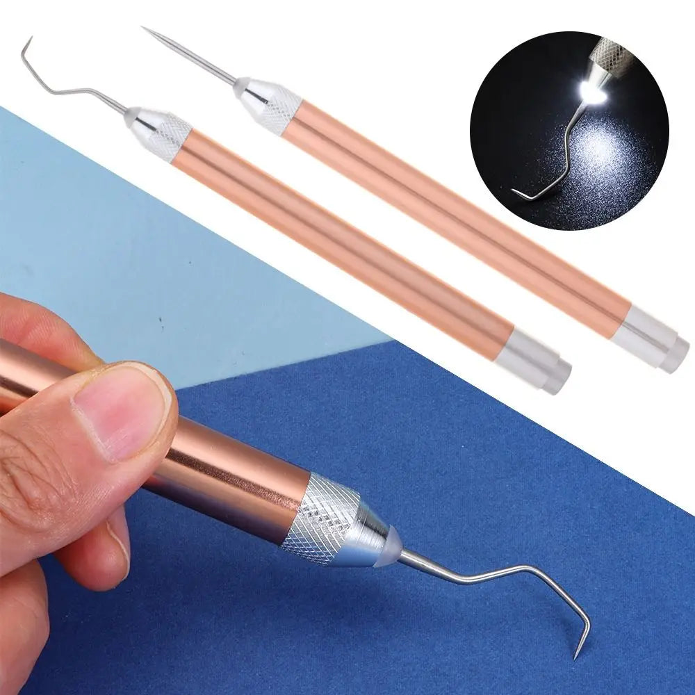 LED Vinyl Weeding Pen – Lighted DIY Carving Tool with Hook