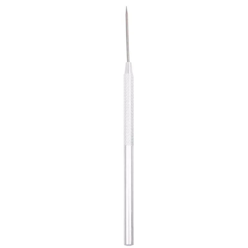 2-Piece Pottery Clay Sculpting Tool Set – Needle & Brush