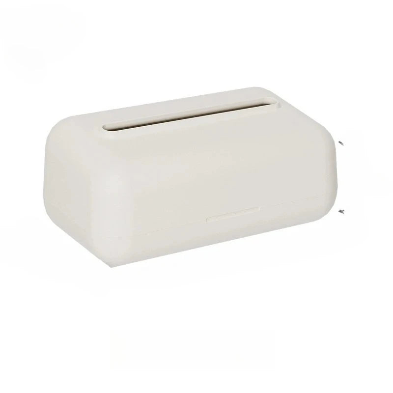 Nordic Plastic Tissue Box – Large Rounded Corner Matte Design