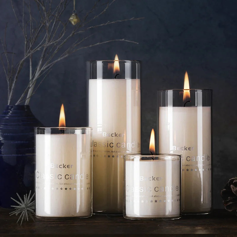 Transparent Glass Votive Candle Holder – Wedding & Home Décor