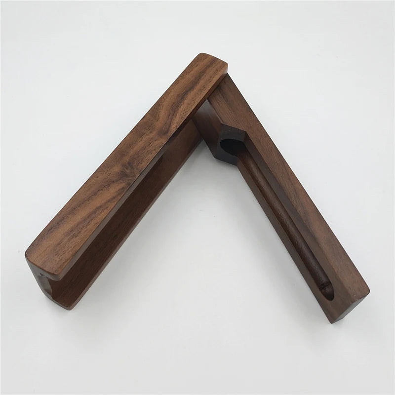 Walnut Wood Single Pen Display Case – Foldable Gift Box