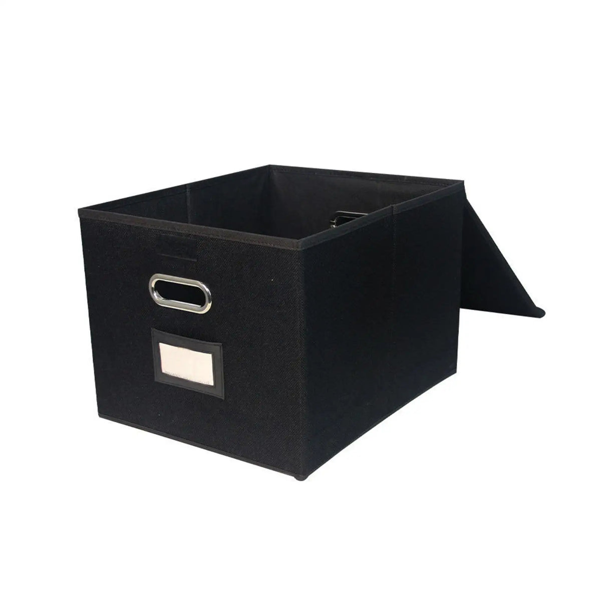 Foldable Cloth Storage Bin with Lid & Handle | Organizer Box