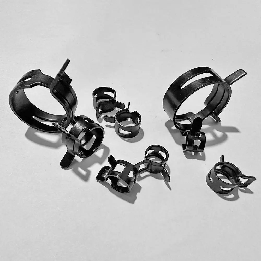 20-Pack Spring Hose Clamps 5mm–27mm | Fuel Oil Water Line