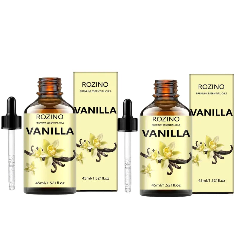 ROZINO Vanilla Essential Oil – Skin, Hair & Body Moisturizer