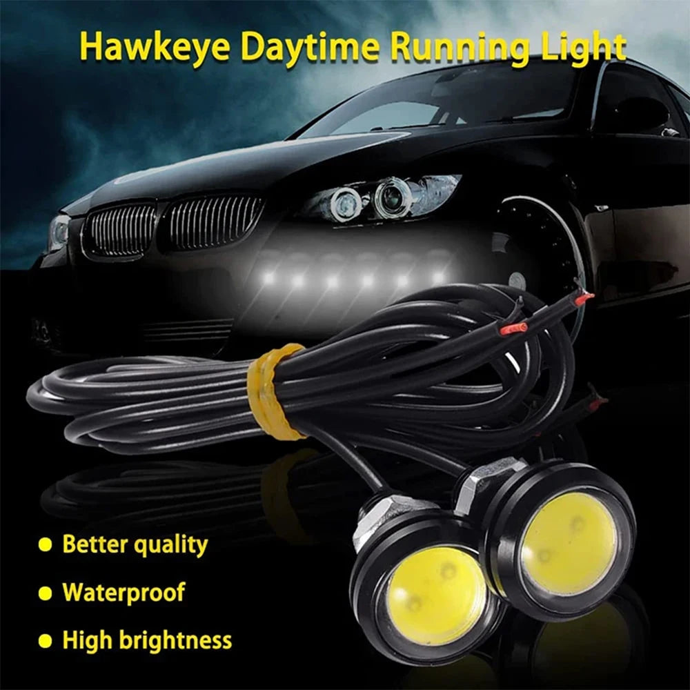 18MM Eagle Eye LED DRL Car Daytime Running Light 12V | Pampsee