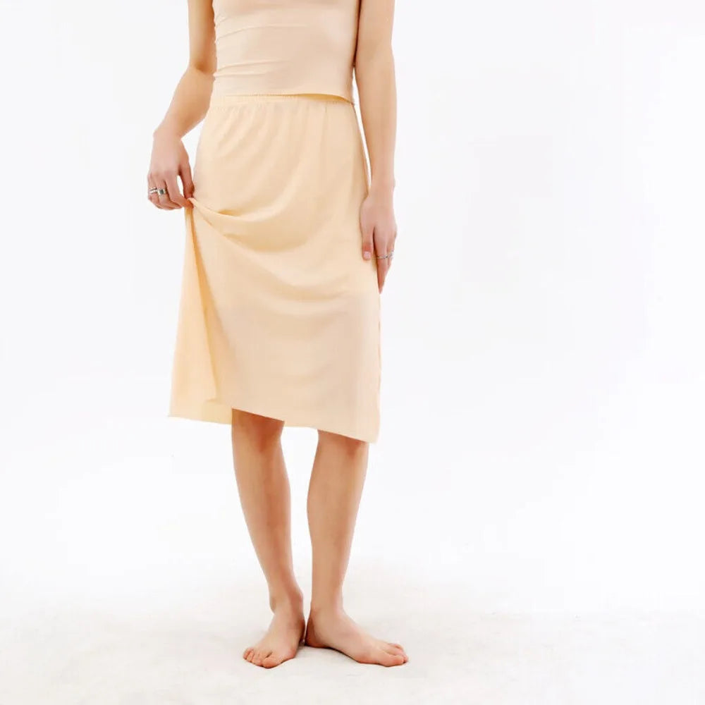 Women's Cooling Half Slip Petticoat – Ruffle Underskirt