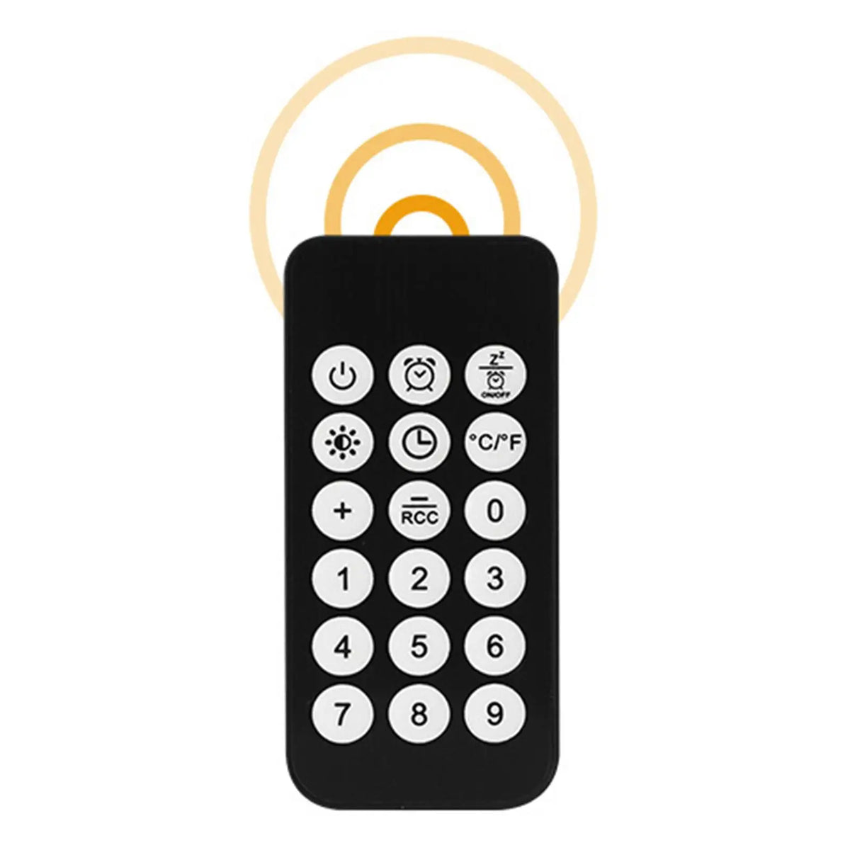 Digital LED Alarm Clock with Remote, Temperature & Calendar