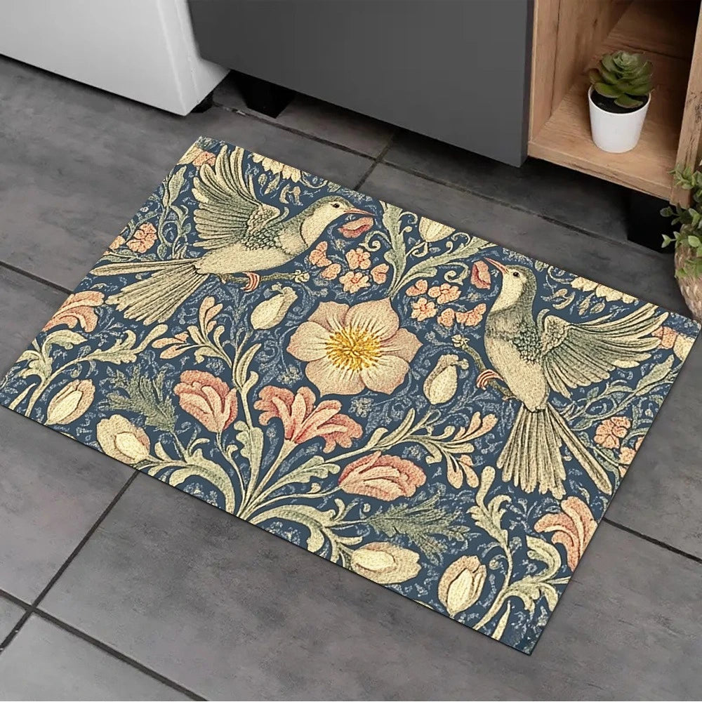 Vintage Mandala Doormat – Boho Non-Slip Entryway & Kitchen Rug